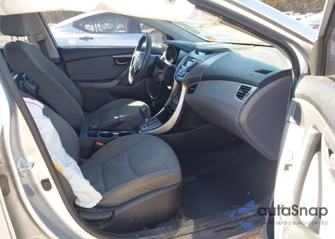 2013 Hyundai Elantra Gls from USA, damaged, VIN 5NPDH4AE8DH254981